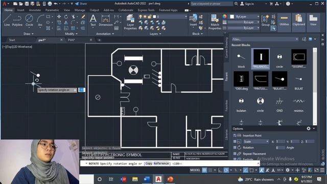 PW6 AUTOCAD (KU NUR ALLYSHA NAZEERA) (10DEE20F2018) смотреть онлайн