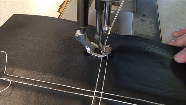 Adler 467 3fach Transport Langarm Industrienähmaschine смотреть онлайн