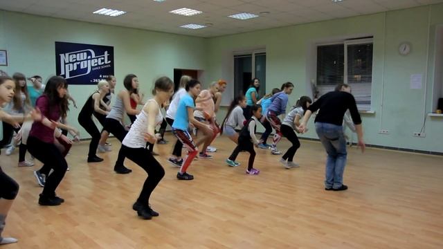 В школе танцев New Project (репетируем) 2013 год смотреть онлайн