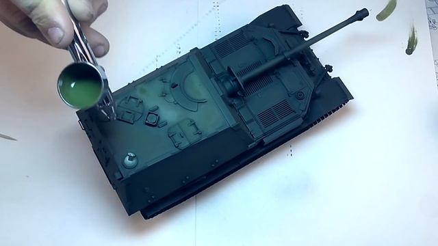 Тестовая сборка "Фердинанда", "Звезда", 1/35. Test build of Ferdinand, Zvezda, 1/35 смотреть онлайн