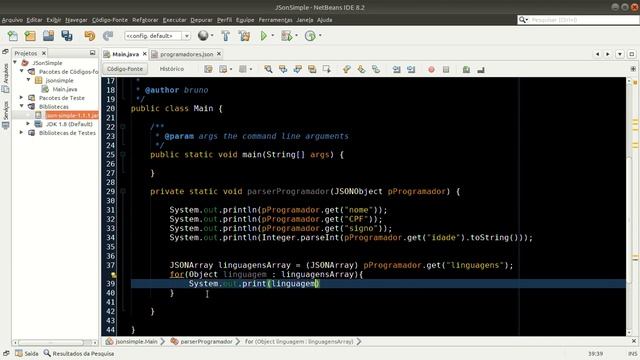 Java Advance #9 - Arquivos: Lendo um arquivo JSON смотреть онлайн