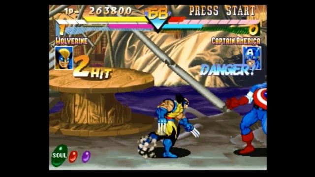 Classic Game Room - MARVEL SUPER HEROES for Sega Saturn review смотреть онлайн