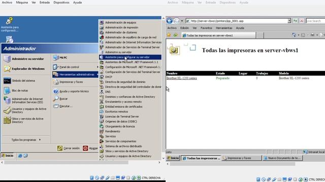 Tutorial (ISS)- Agregar una impresora en DNS (2003) смотреть онлайн