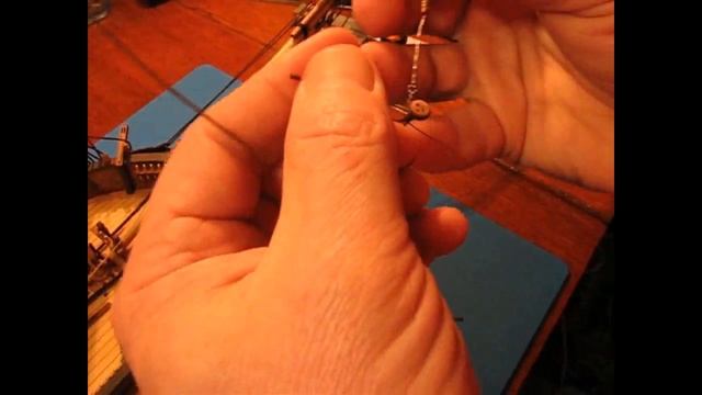 Шхуна "Полоцк". Такелаж Часть10. смотреть онлайн