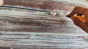 1часть .  Утепление  стены бревенчатого дома своими руками.