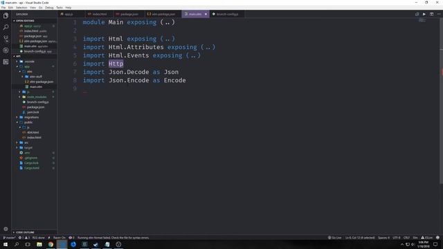 Elm front-end for Rust API (Part 1) смотреть онлайн