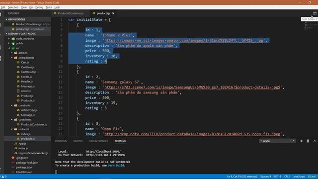 56. Project Cart : PropTypes смотреть онлайн