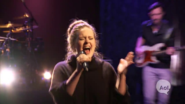 Adele, 'Rolling In The Deep' (AOL Sessions)