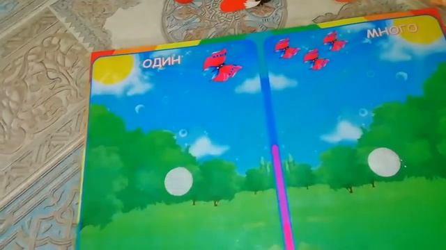 Видеообзор игры на липучках "Один-много" смотреть онлайн