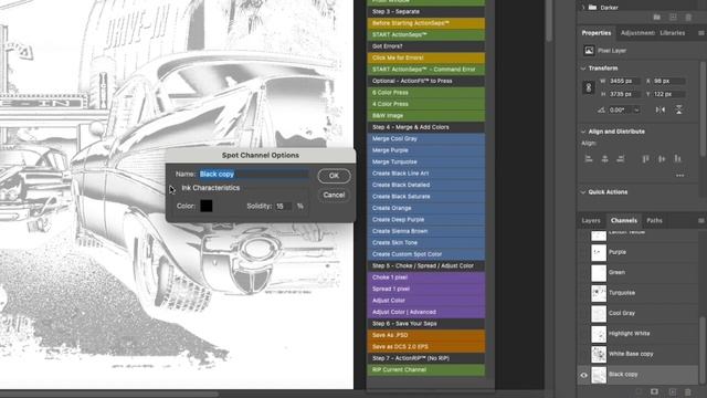 Create Halftones with NO RIP Software in Photoshop Using ActionSeps™- Screen Print Tutorial смотреть онлайн