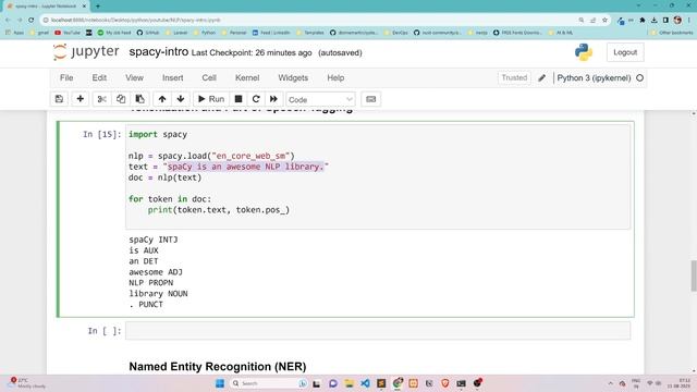 SpaCy NLP Explained: Beginner's Guide to Natural Language Processing in Python | HINDI смотреть онлайн