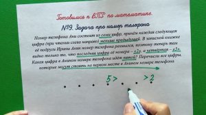 Попробуйте узнать номер телефона? | ВПР по математике в 4 классе | Задание №9