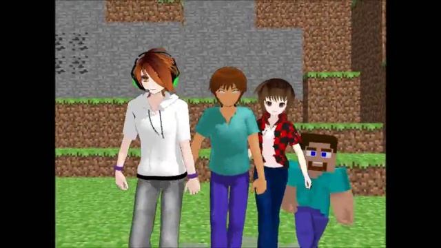 Minecraft MMD - Shake It Off смотреть онлайн