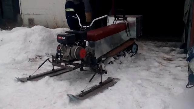 снегоход своими руками смотреть онлайн