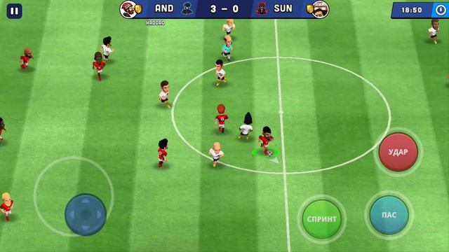 Mini Football Gameplay Крутые голы 5-2 №9 смотреть онлайн