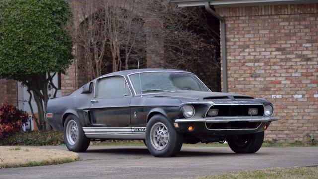 1968 Shelby Mustang GT500. BARN FIND! смотреть онлайн