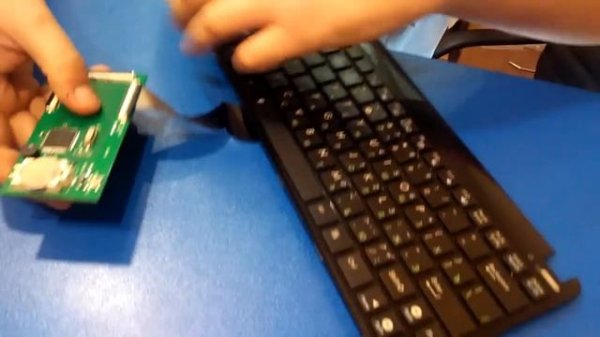простой тестер клавиатур (simple autonomous laptop keyboard tester)