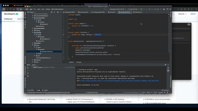 [English] Hand-on code lab creating Kotlin Multiplaform the easy way смотреть онлайн