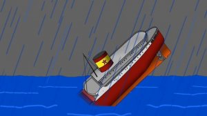Edmund Fitzgerald Sinking🚢⚓ FlipaClip