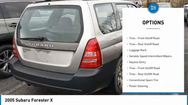 2005 Subaru Forester T748576 смотреть онлайн