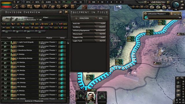 Hearts of Iron 4: Road to 56 - Polish–Lithuanian Commonwealth - Lithuania Dictator Recreates PLC смотреть онлайн