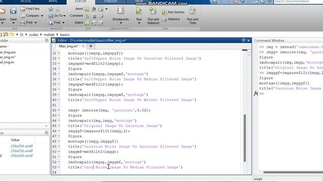 Matlab image processing tutorial for beginners / Gaussian Noise Filtering in Matlab code смотреть онлайн