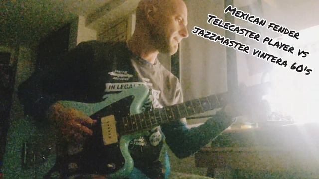 MEXICANS TELECASTER PLAYER vs JAZZMASTER VINTERA 60's‼️🎸🎶 смотреть онлайн