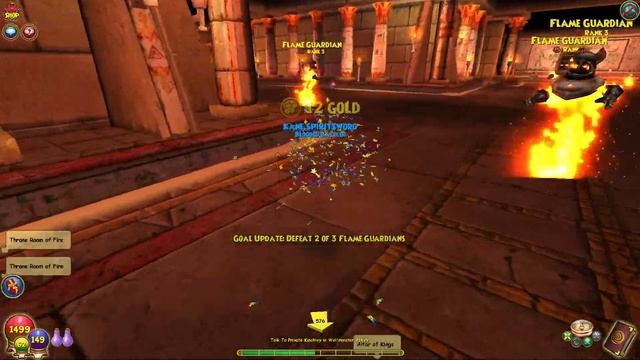 Wizard101: Life Wiz (Side Quests) - Fire Away! (Ep. B13) [Krokotopia] смотреть онлайн