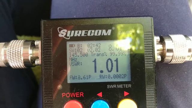 Quansheng TG-UV2 Plus замер мощности