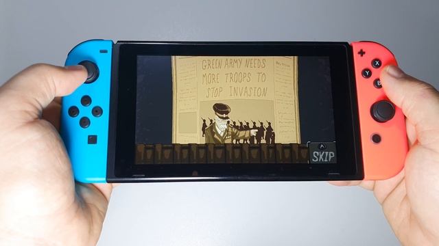 SUPER TRENCH ATTACK Nintendo Switch handheld gameplay смотреть онлайн