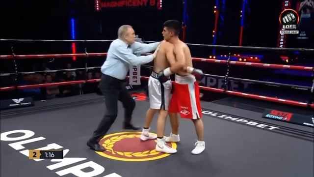 Эльмар Гусейнов. el_mario_guseynov⏺. Профессиональный бокс. 8.06.2022г.2 бой. смотреть онлайн