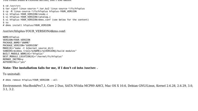 locked files on HFS+ home partition shared between OSX/Linux (4 Solutions!!) смотреть онлайн