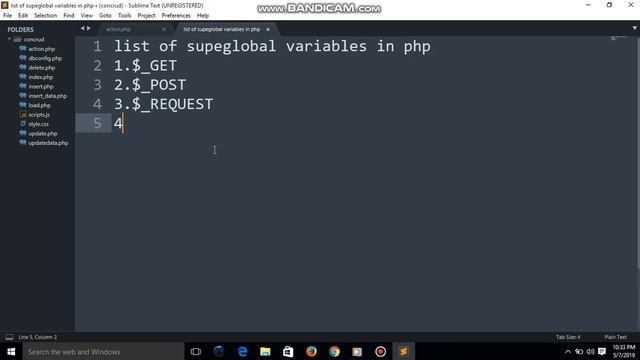 super global variables in php смотреть онлайн