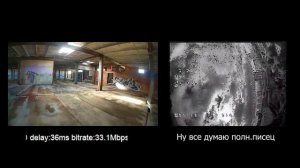 Сравнение цифровой и аналоговой  системы передачи видеосигнала  DJI FPV Goggles V2 vs matek VTX-HV