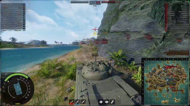 Armored Warfare (T64, Затерянный остров, обновление 0.8)