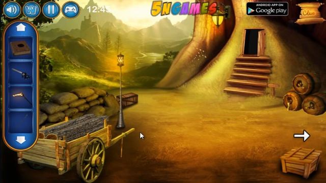 Escape Game Gold Treasure Walkthrough - 5ngames смотреть онлайн