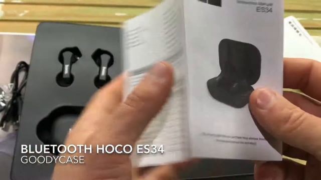Распаковка беспроводных наушников Hoco ES34 смотреть онлайн