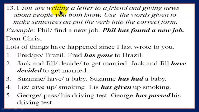 Present perfect English Lesson 13 (part 1) смотреть онлайн