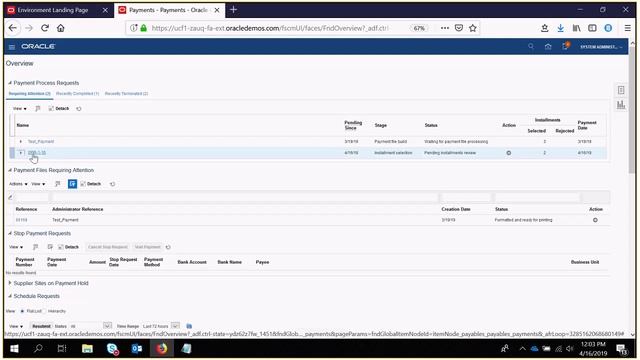 Oracle Fusion Payment Process Profile and Single Payment Request смотреть онлайн