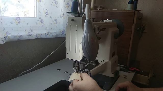 Рукавная окантовочная машина. смотреть онлайн