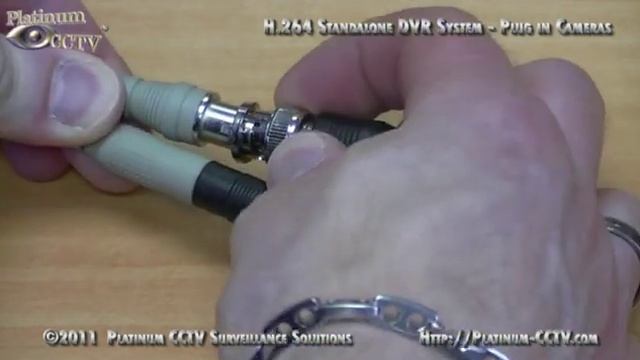 Plugging in Cameras - DVR-7004 H.264 Standalone DVR смотреть онлайн
