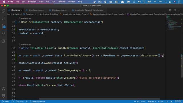 159 - Updating the create activity handler смотреть онлайн