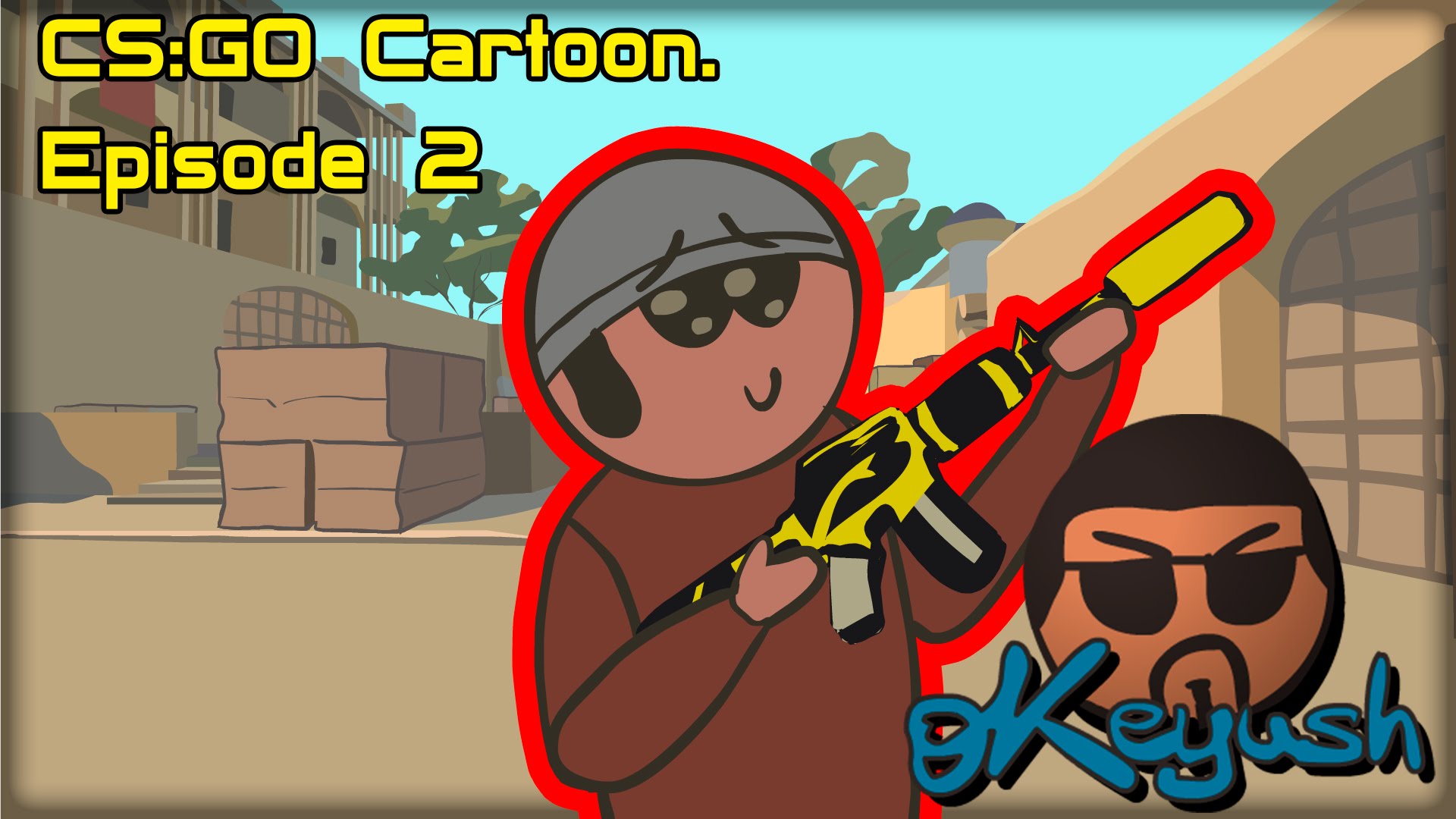 CS -GO Cartoon. Episode 2 Это 'B' смотреть онлайн