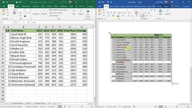 How To Copy Excel Data To Word Without Table смотреть онлайн