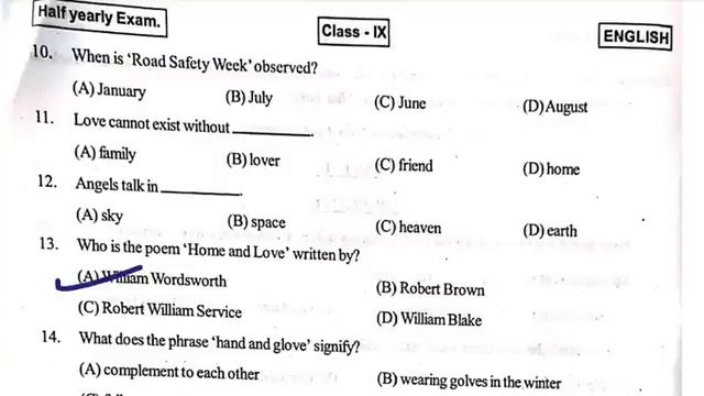 Class 9 Half yearly ENGLISH Questions paper 2023 || Class 9 half yearly questions paper 2023 || SO смотреть онлайн