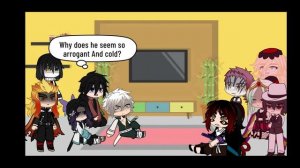 Hashiras & Uppermoons react to Tanjiro as Ken kaneki|(Missing AU)
