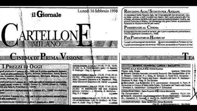 Diploma Di Pianoforte Di Emiliano Bucci - Conservatorio G.Verdi Di Milano 23 Giugno 1997