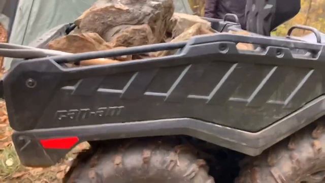 Canam Outlander 6x6 - Suspension motion смотреть онлайн