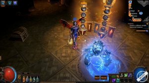Path of Exile:  билд  ведьма - некромант - Темный договор ( Dark Pact )