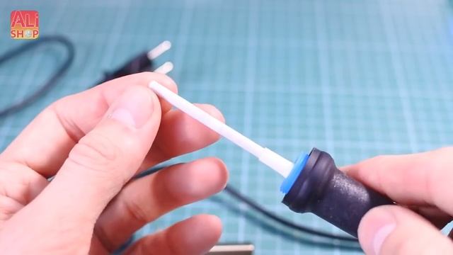 Паяльник с керамическим нагревателем с Aliexpress, обзор смотреть онлайн